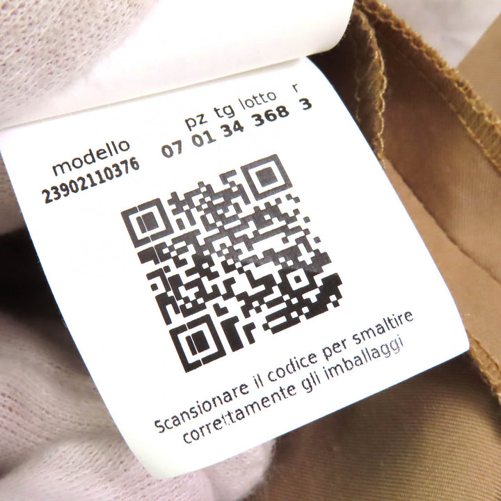 Great Max Mara The Cube coat Belted spring coat beige cotton Women 34