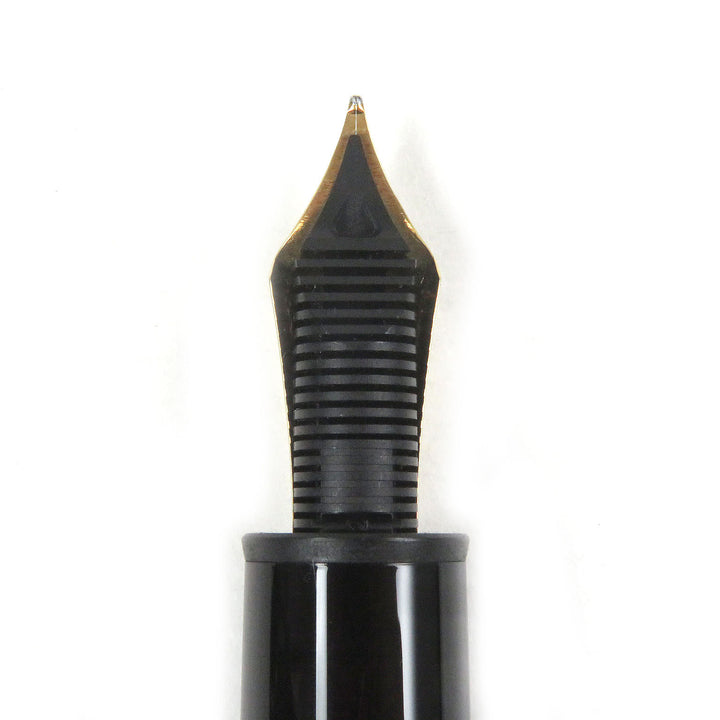 Excellent MONTBLANC fountain pen Meisterstuck 149 Black gold 18K mens