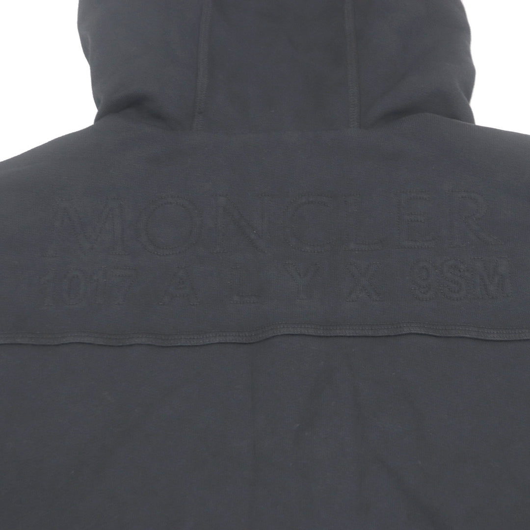 Great MONCLER GENIUS 6 1017 ALYX 9SM hoodie DOEN HOODIE REVERSIVLE black Nylon M