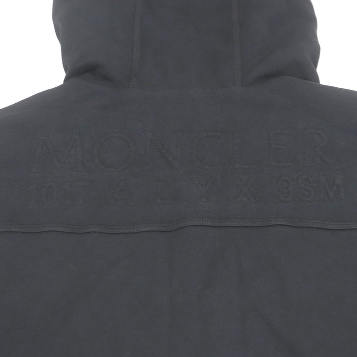 Great MONCLER GENIUS 6 1017 ALYX 9SM hoodie DOEN HOODIE REVERSIVLE black Nylon M