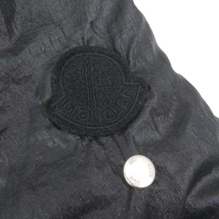 Great MONCLER GENIUS 6 1017 ALYX 9SM hoodie DOEN HOODIE REVERSIVLE black Nylon M