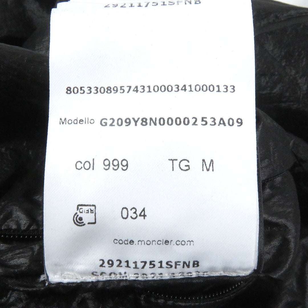 Great MONCLER GENIUS 6 1017 ALYX 9SM hoodie DOEN HOODIE REVERSIVLE black Nylon M