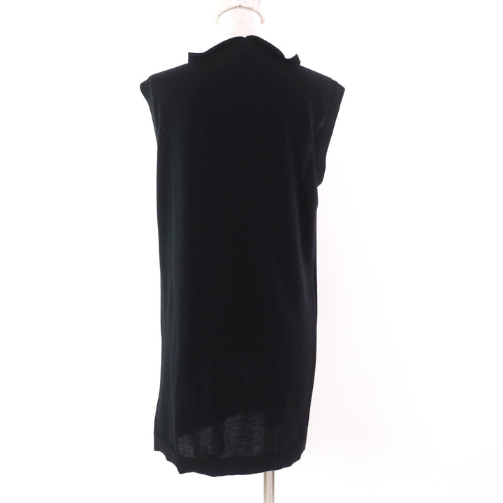 Excellent LOUIS VUITTON one piece Sleeveless knit with monogram flower tag wool