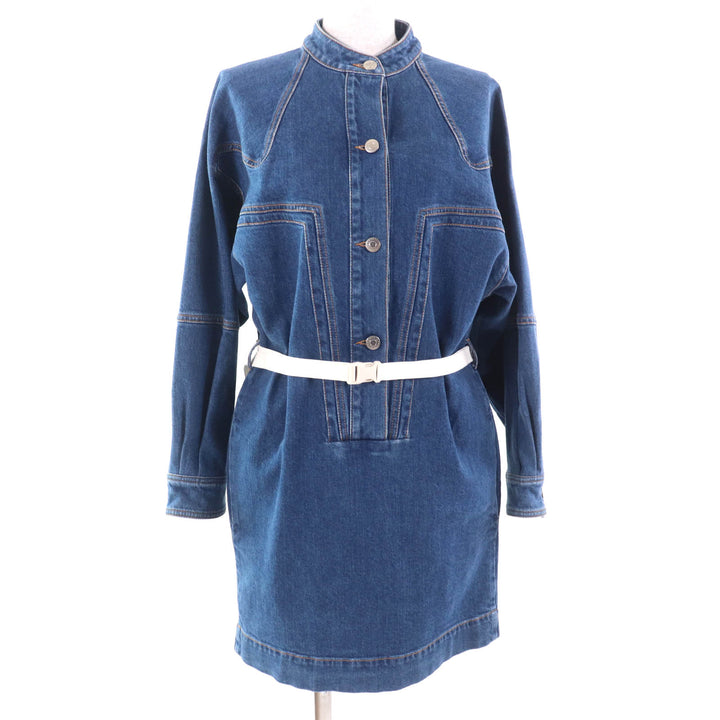 Excellent Stella McCartney one piece LIANA DENIM DRESS Indigo Women 36 603710