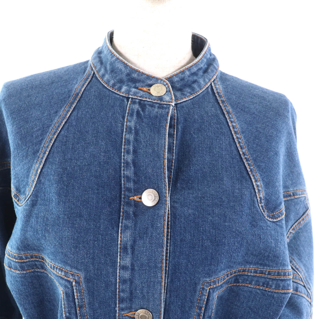 Excellent Stella McCartney one piece LIANA DENIM DRESS Indigo Women 36 603710