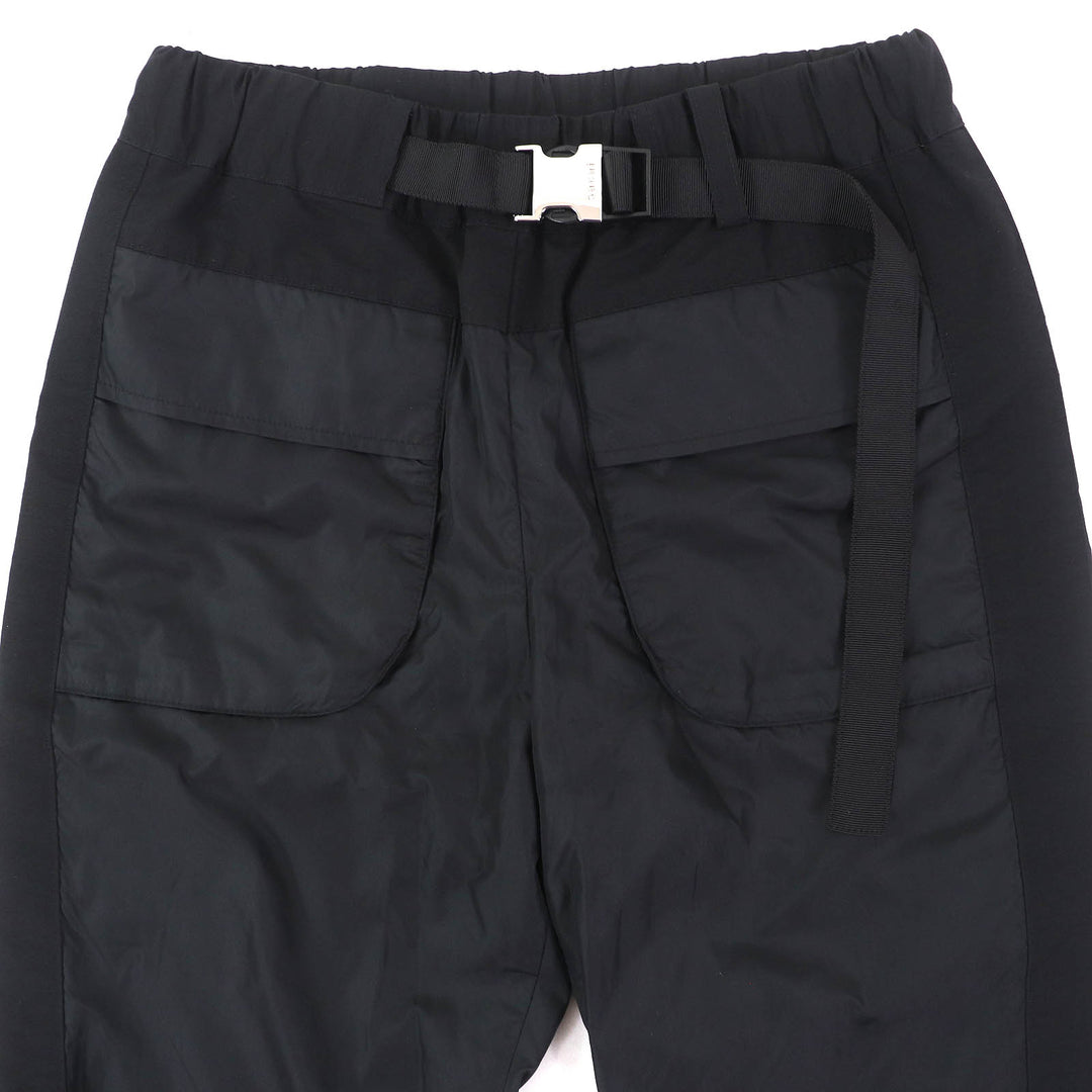 Pristine Sacai Grosgrain Mix Pants Grosgrain Mix Pants black Nylon Women 0