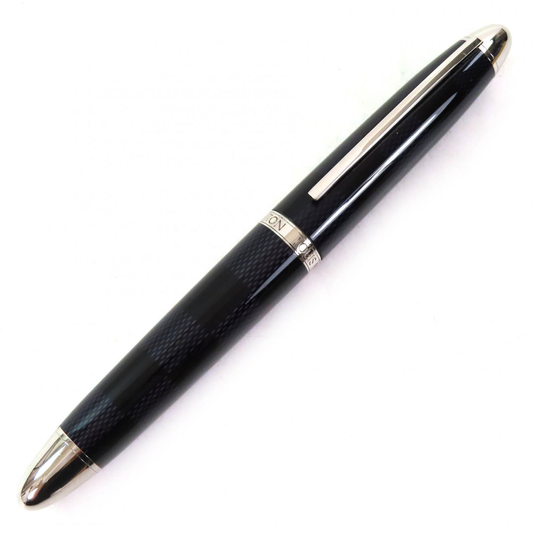 Excellent LOUIS VUITTON Ballpoint pen Grand Tour Damier Graphite Cap Style N79003