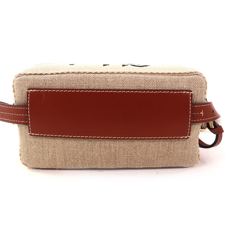 Excellent Chloe WOODY Logo Waist Pouch Cross Sling Bag Shoulder Bag CHC23AS432L0627S
