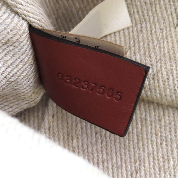Excellent Chloe WOODY Logo Waist Pouch Cross Sling Bag Shoulder Bag