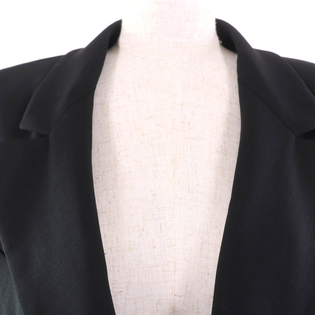 Great CHANEL Jacket black wool Women 46 07P P31042V20717