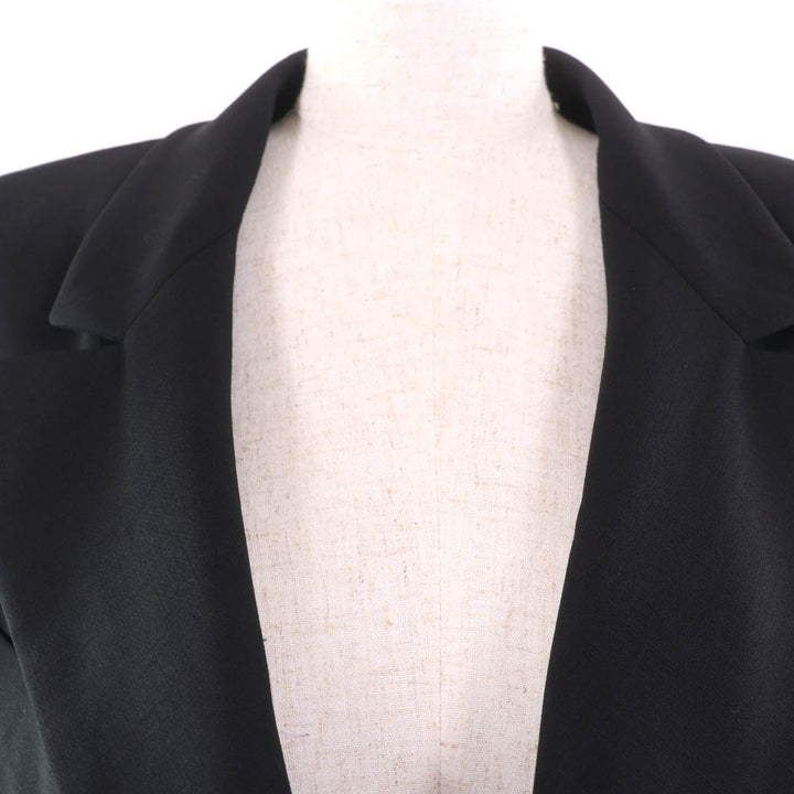 Great CHANEL Jacket black wool Women 46 07P P31042V20717