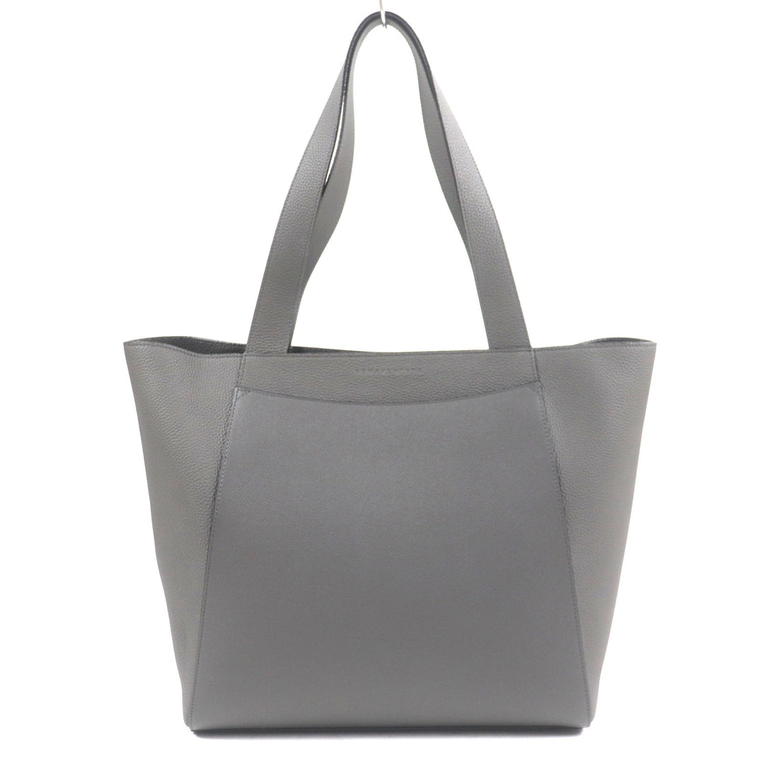 BONAVENTURA Tote Bag Manuel Charcoal gray shrink leather mens