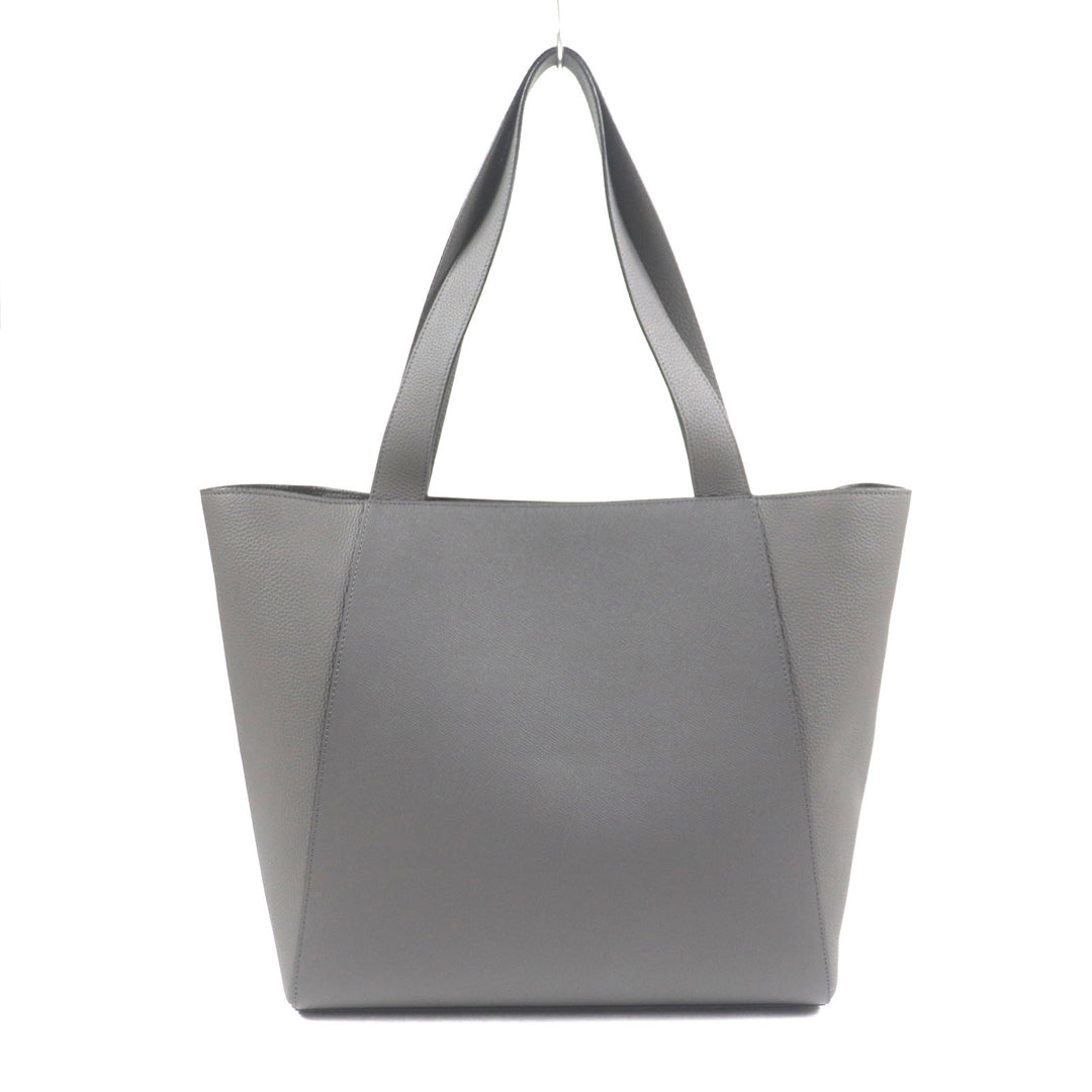 BONAVENTURA Tote Bag Manuel Charcoal gray shrink leather mens