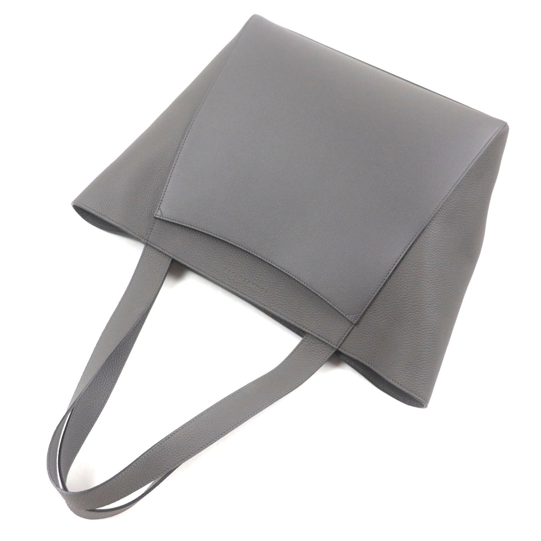 BONAVENTURA Tote Bag Manuel Charcoal gray shrink leather mens