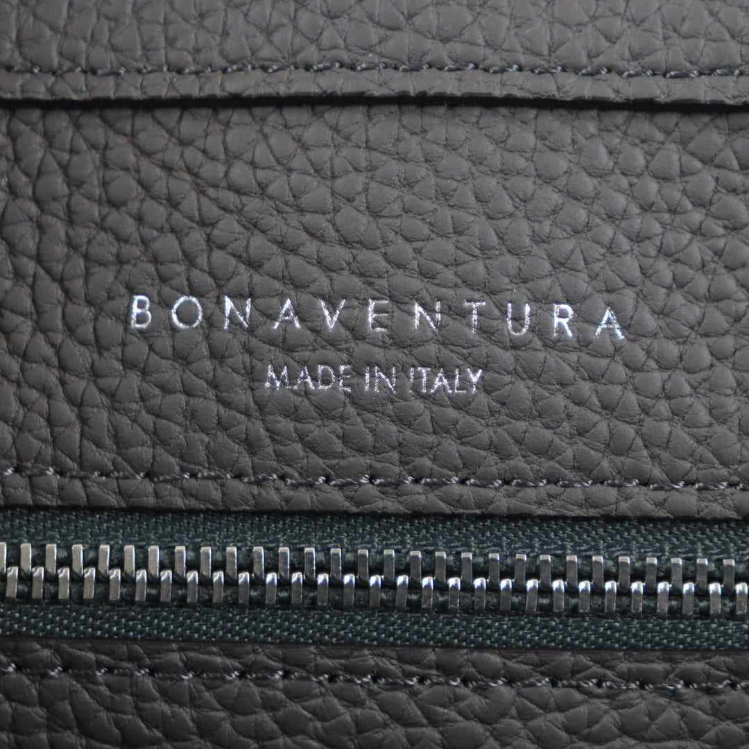 BONAVENTURA Tote Bag Manuel Charcoal gray shrink leather mens