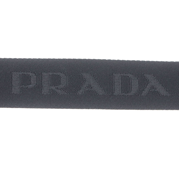 Excellent PRADA Shoulder Bag black Nylon mens 2VH133