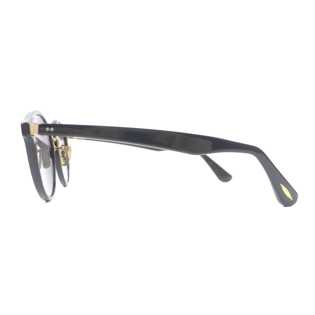 Great OLIVER PEOPLES sunglasses Tannen Boston Shape Black gold ー mens