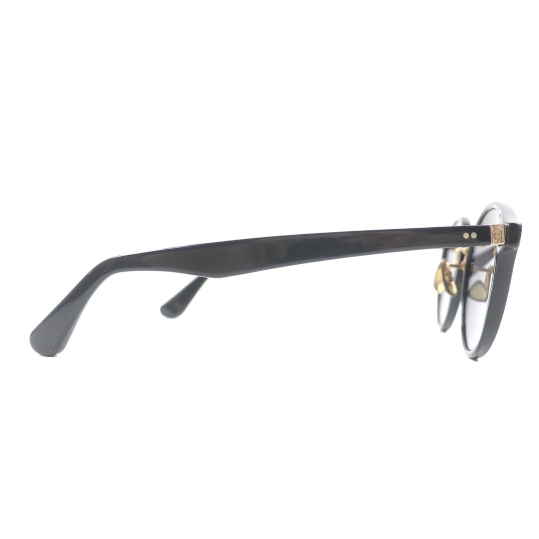 Great OLIVER PEOPLES sunglasses Tannen Boston Shape Black gold ー mens