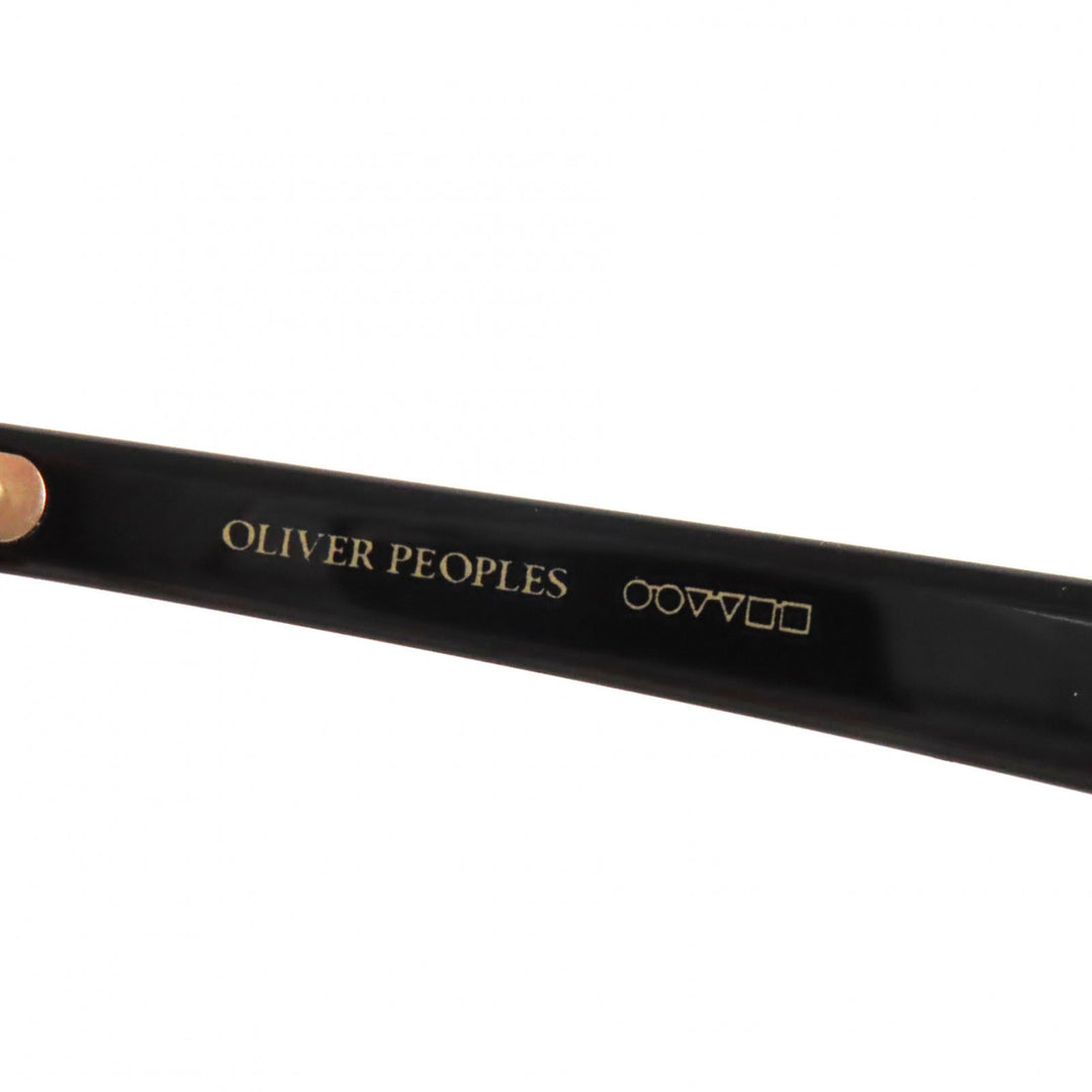 Great OLIVER PEOPLES sunglasses Tannen Boston Shape Black gold ー mens
