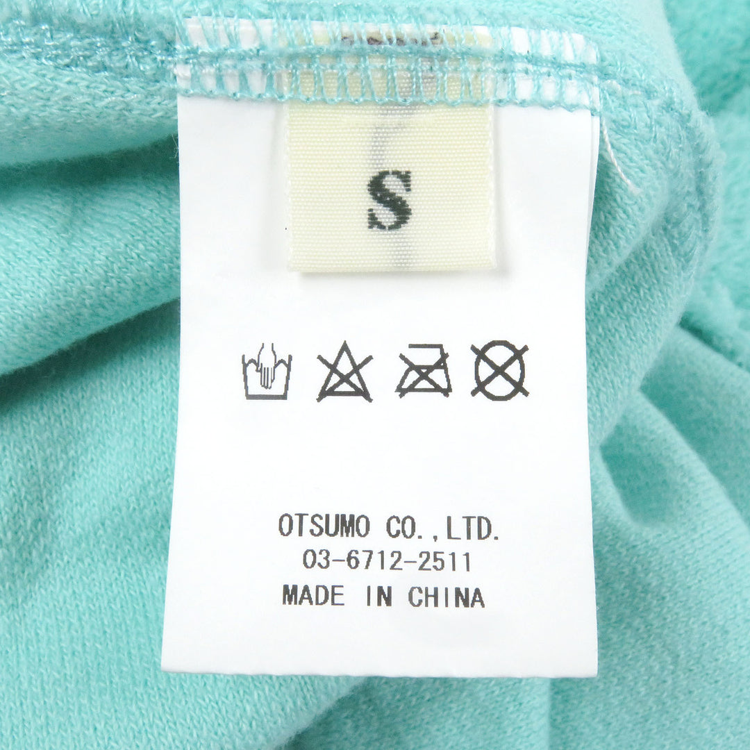 Excellent HUMAN MADE Short sleeve Pile Shirt Flamingo embroidery Light blue