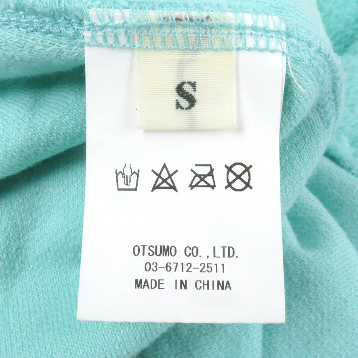 Excellent HUMAN MADE Short sleeve Pile Shirt Flamingo embroidery Light blue