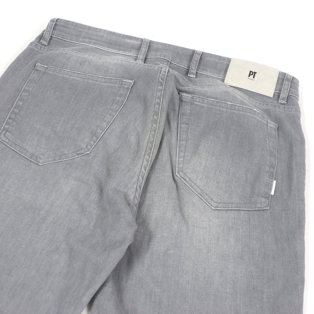 Excellent PT TORINO Denim pants SWING Jeans jeans gray cotton mens 34