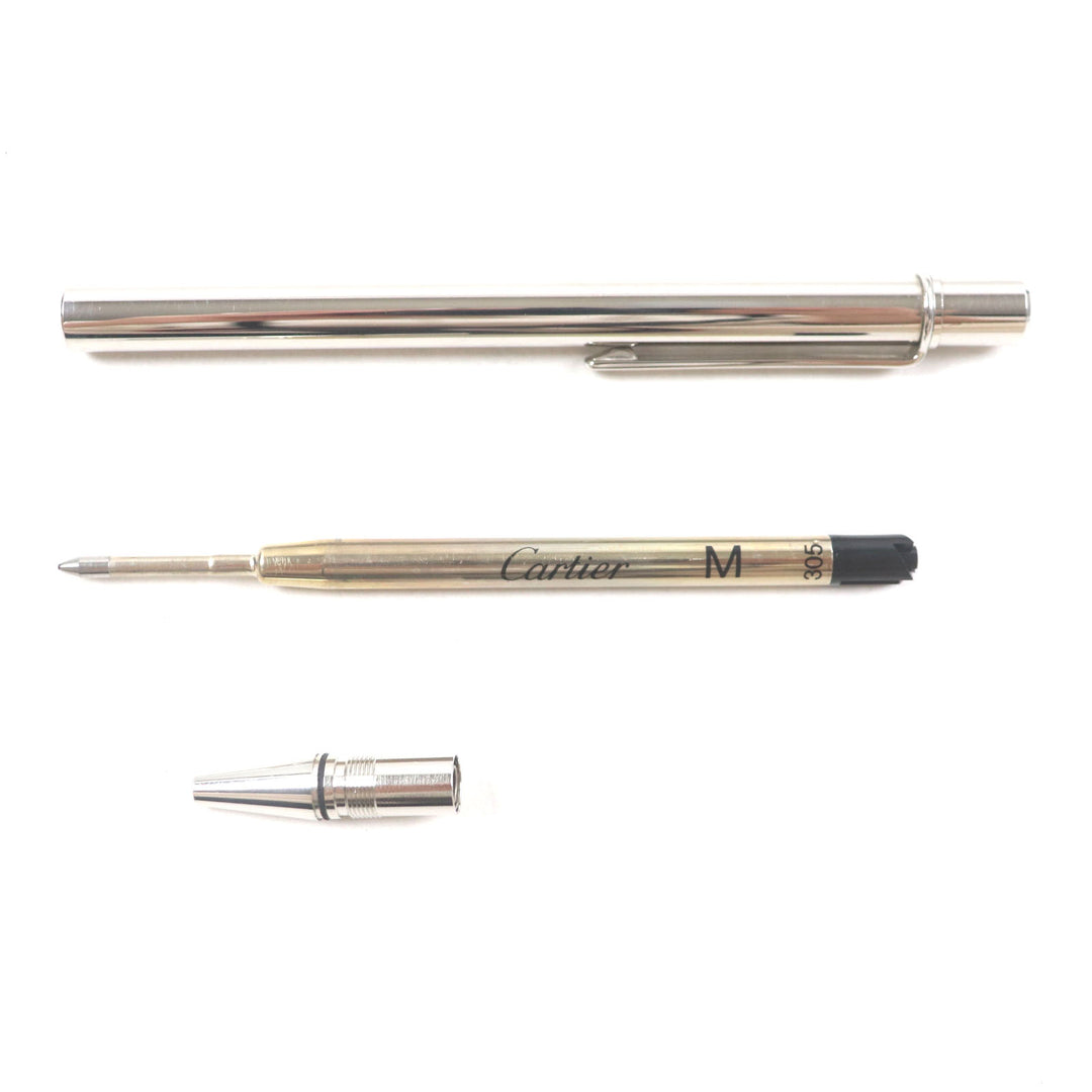 Great Cartier Ballpoint pen Must de Cartier Silver ー mens