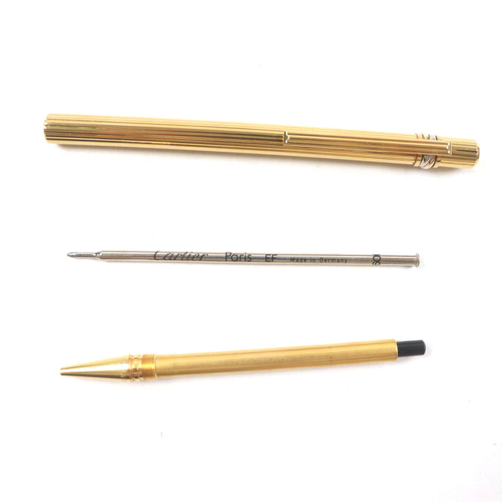 Very Good Cartier Ballpoint pen Trinity gold ー mens