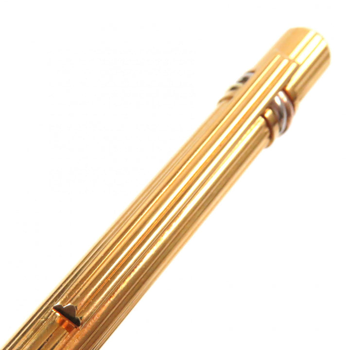 Very Good Cartier Ballpoint pen Trinity gold ー mens