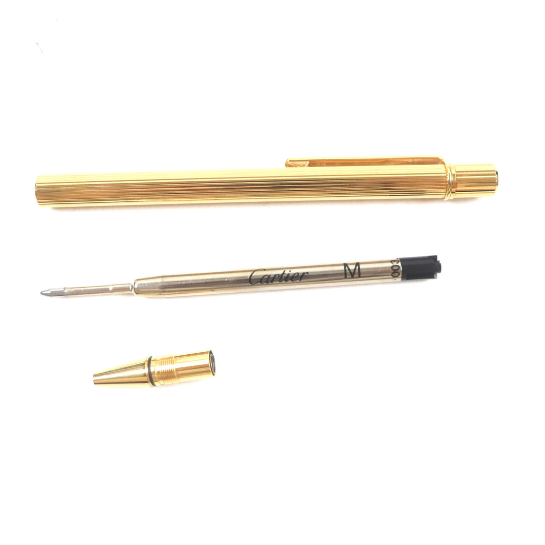 Great Cartier Ballpoint pen Must de Cartier Silver ー mens