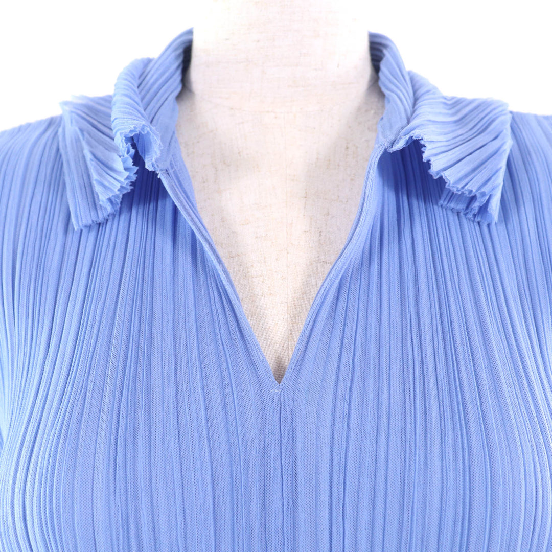 Excellent PLEATS PLEASE two-piece set Layered short-sleeved T-shirt and skirt