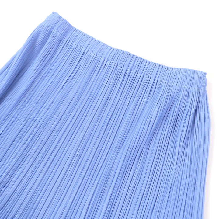 Excellent PLEATS PLEASE two-piece set Layered short-sleeved T-shirt and skirt