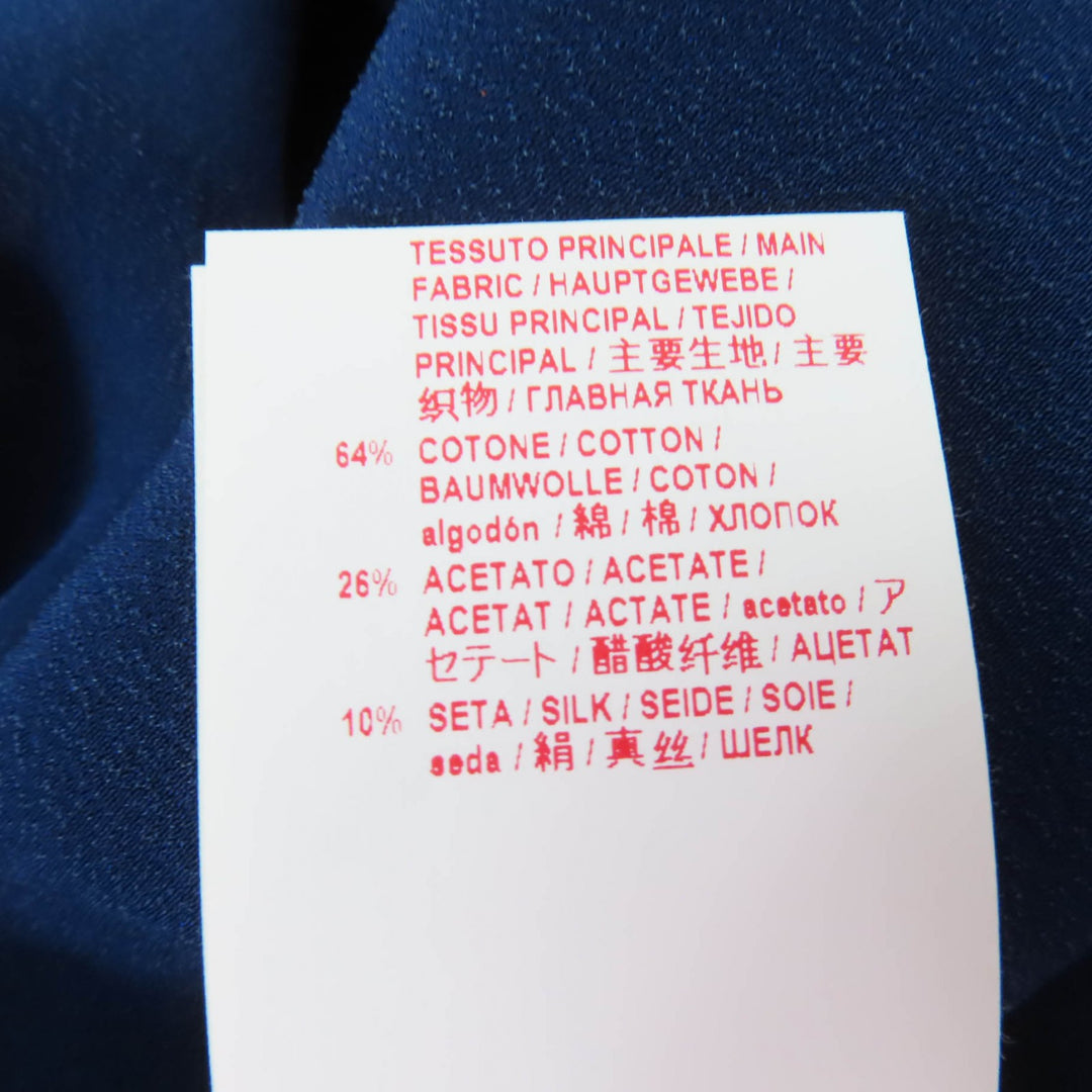 Pristine MARNI Short sleeve T-shirt Silk blend, two-tone design Pink navy cotton