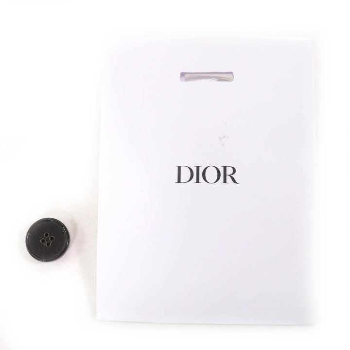 Pristine Christian Dior Short sleeve shirt Floral White multicolor silk 40