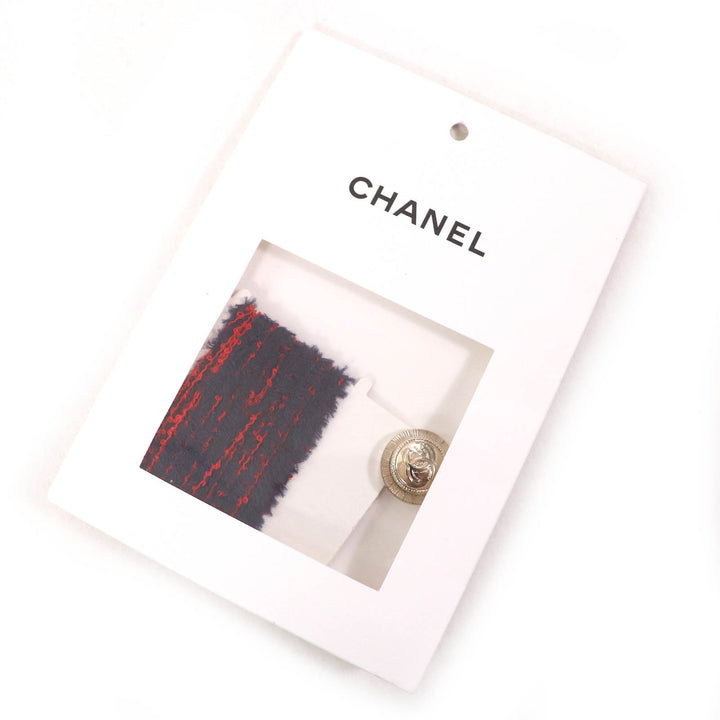 Excellent CHANEL Short sleeve knit Navy cotton Women 34 21C P70326