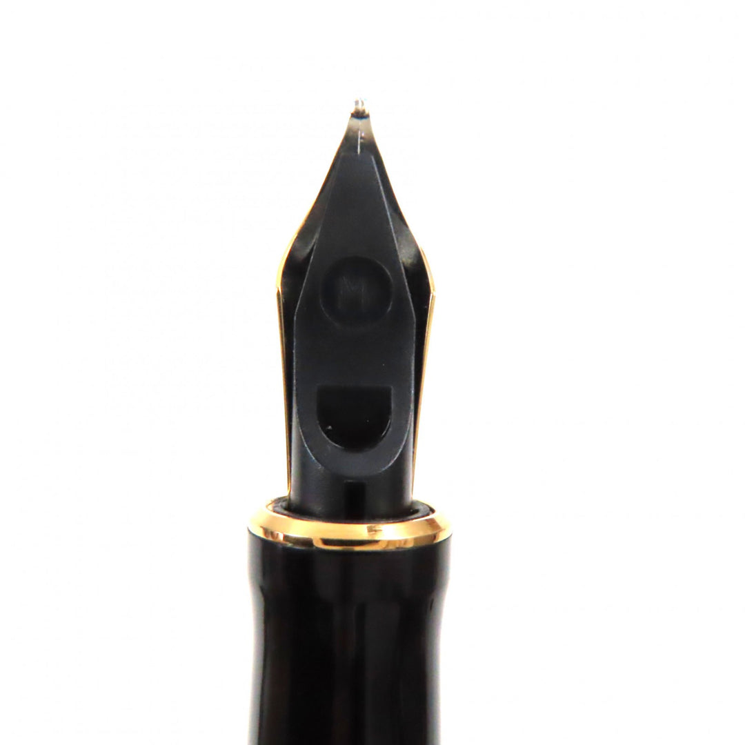 Excellent PARKER fountain pen Duo Field Centennial early model PearlWhite 18K