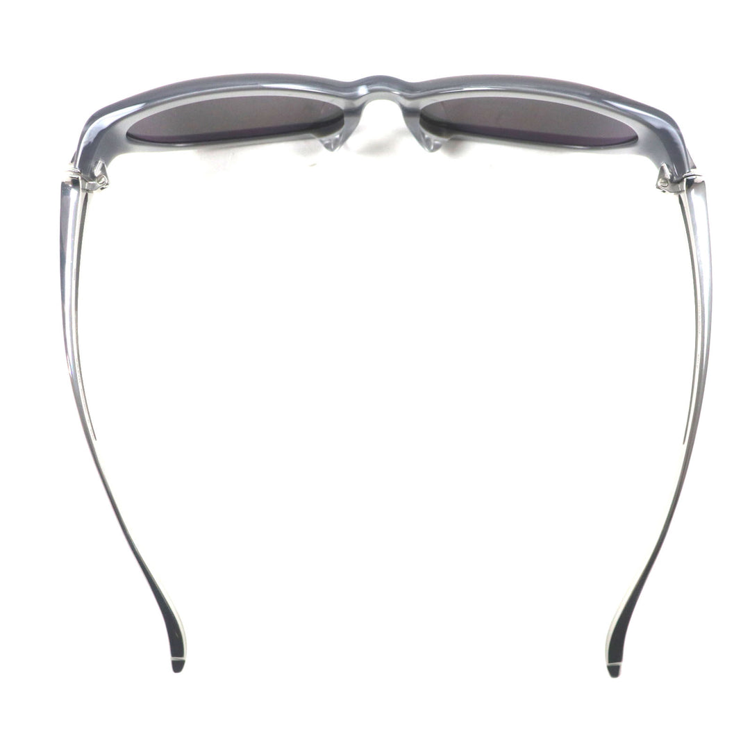 Excellent GENTLE MONSTER sunglasses BOLD Cat eye Clear Gray Silver mens XIMUL G8