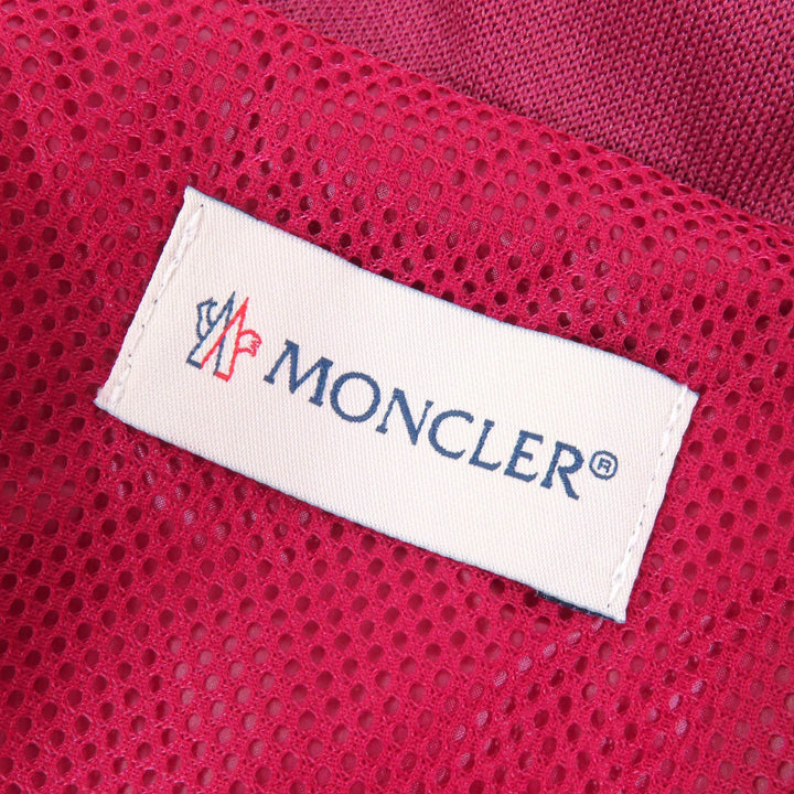 Pristine MONCLER Down vest VEST Logo patch, quilted design, ZIP UP Women M H10938G00027