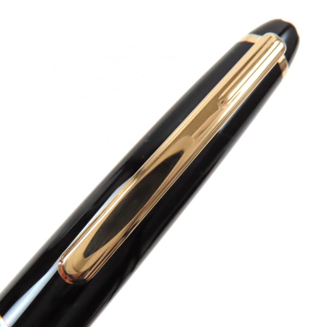 Excellent MONTBLANC Ballpoint pen Meisterstck Classic Black gold mens
