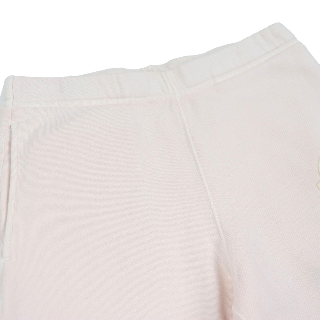 Pristine MONCLER GENIUS 2 Pants Sweatshirt with logo patch pink cotton mens S