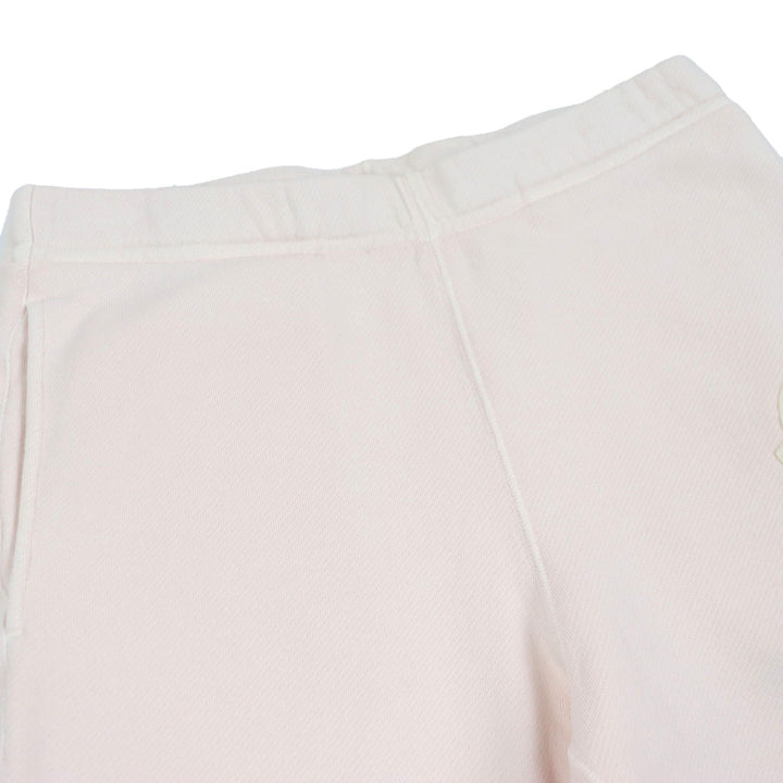 Pristine MONCLER GENIUS 2 Pants Sweatshirt with logo patch pink cotton mens S