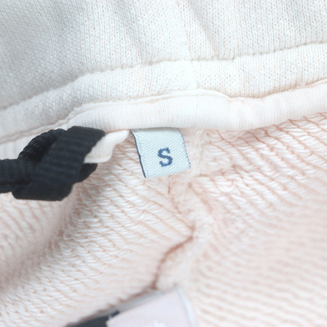 Pristine MONCLER GENIUS 2 Pants Sweatshirt with logo patch pink cotton mens S