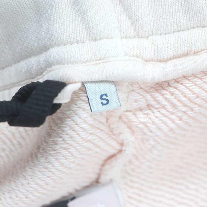 Pristine MONCLER GENIUS 2 Pants Sweatshirt with logo patch pink cotton mens S