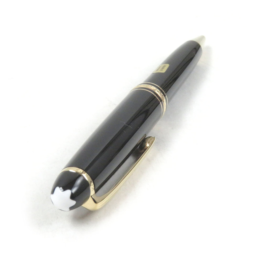 Excellent MONTBLANC Ballpoint pen Meisterstck Classic Twist type Black gold