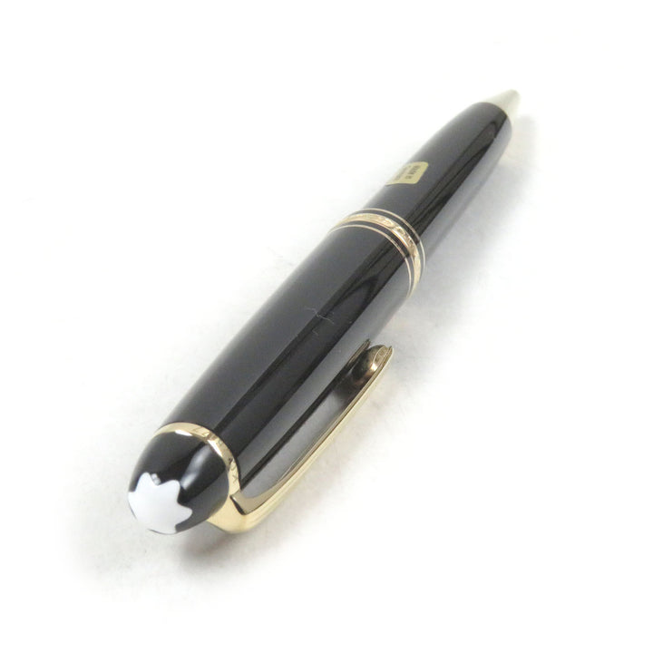 Excellent MONTBLANC Ballpoint pen Meisterstck Classic Twist type Black gold