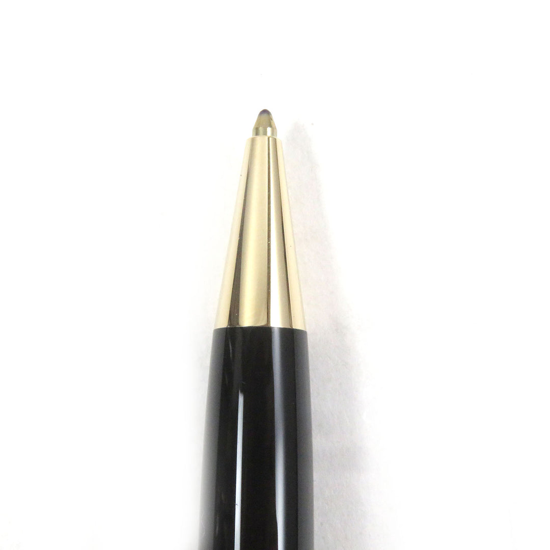Excellent MONTBLANC Ballpoint pen Meisterstck Classic Twist type Black gold