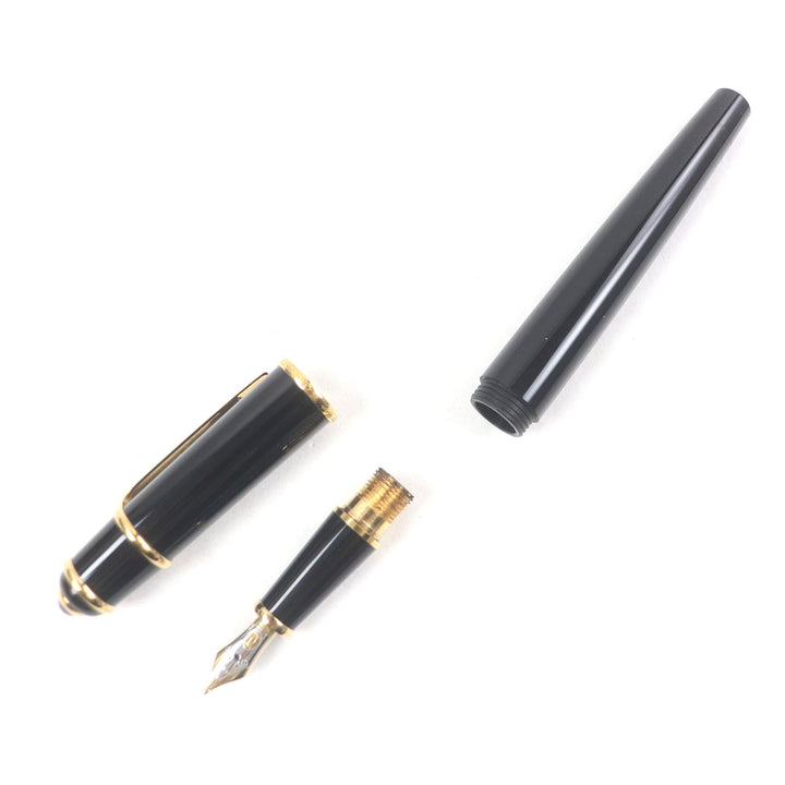 Very Good Cartier fountain pen Diaboro de Cartier Cap type Black gold