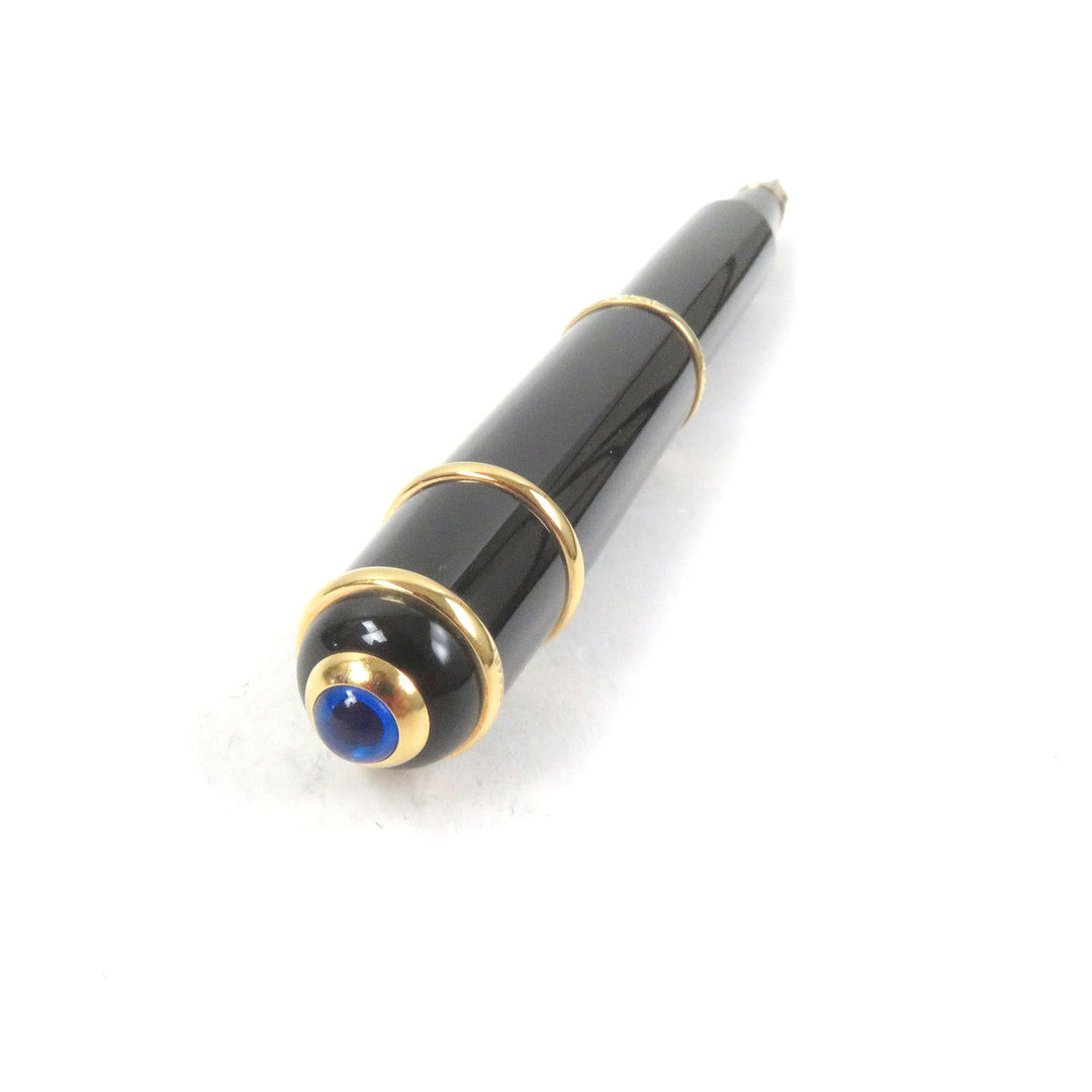 Very Good Cartier fountain pen Diaboro de Cartier Cap type Black gold