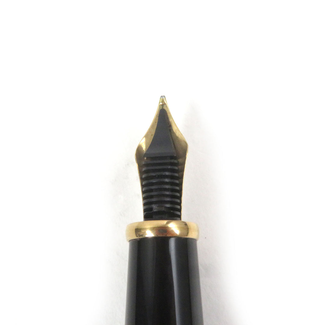 Very Good Cartier fountain pen Diaboro de Cartier Cap type Black gold