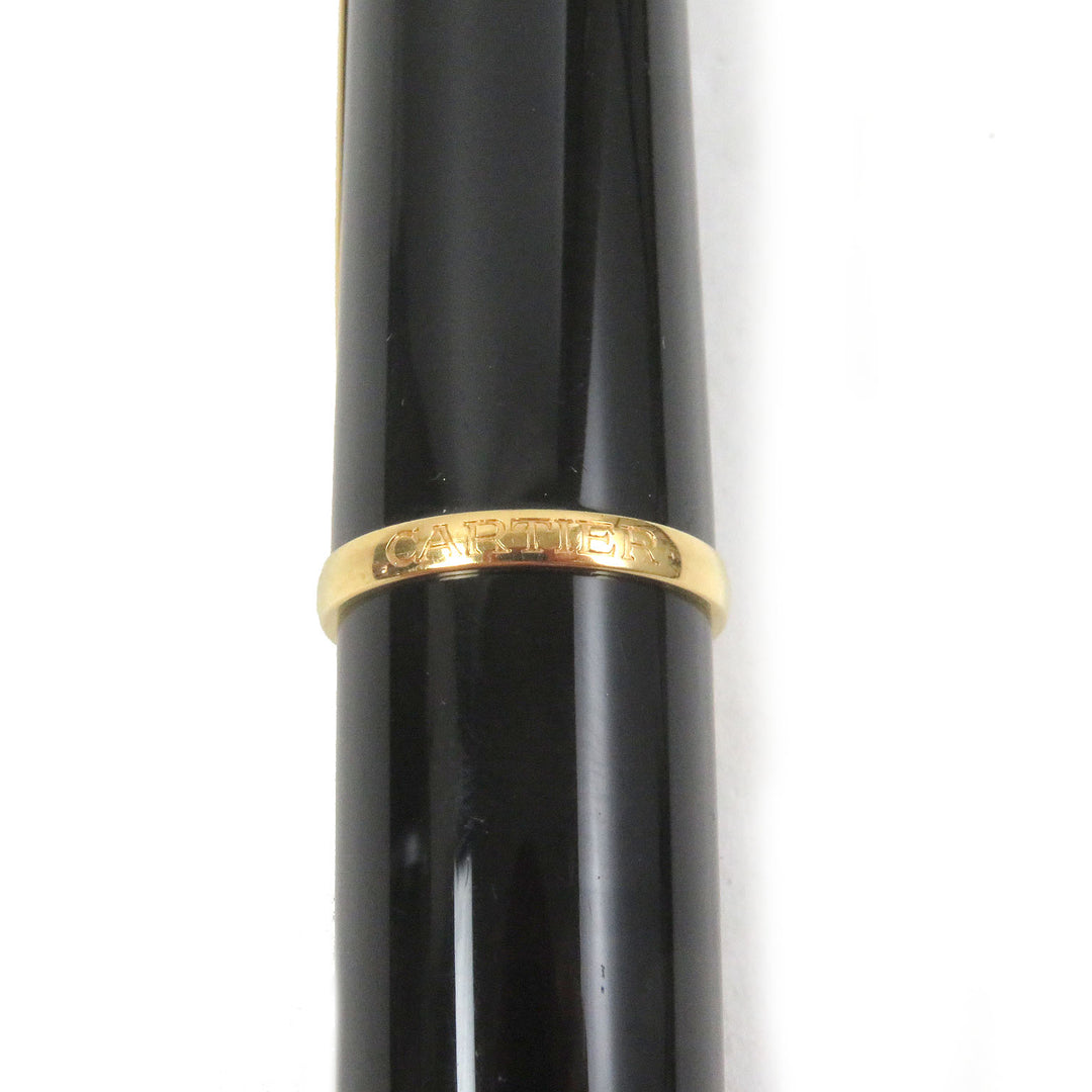 Very Good Cartier fountain pen Diaboro de Cartier Cap type Black gold